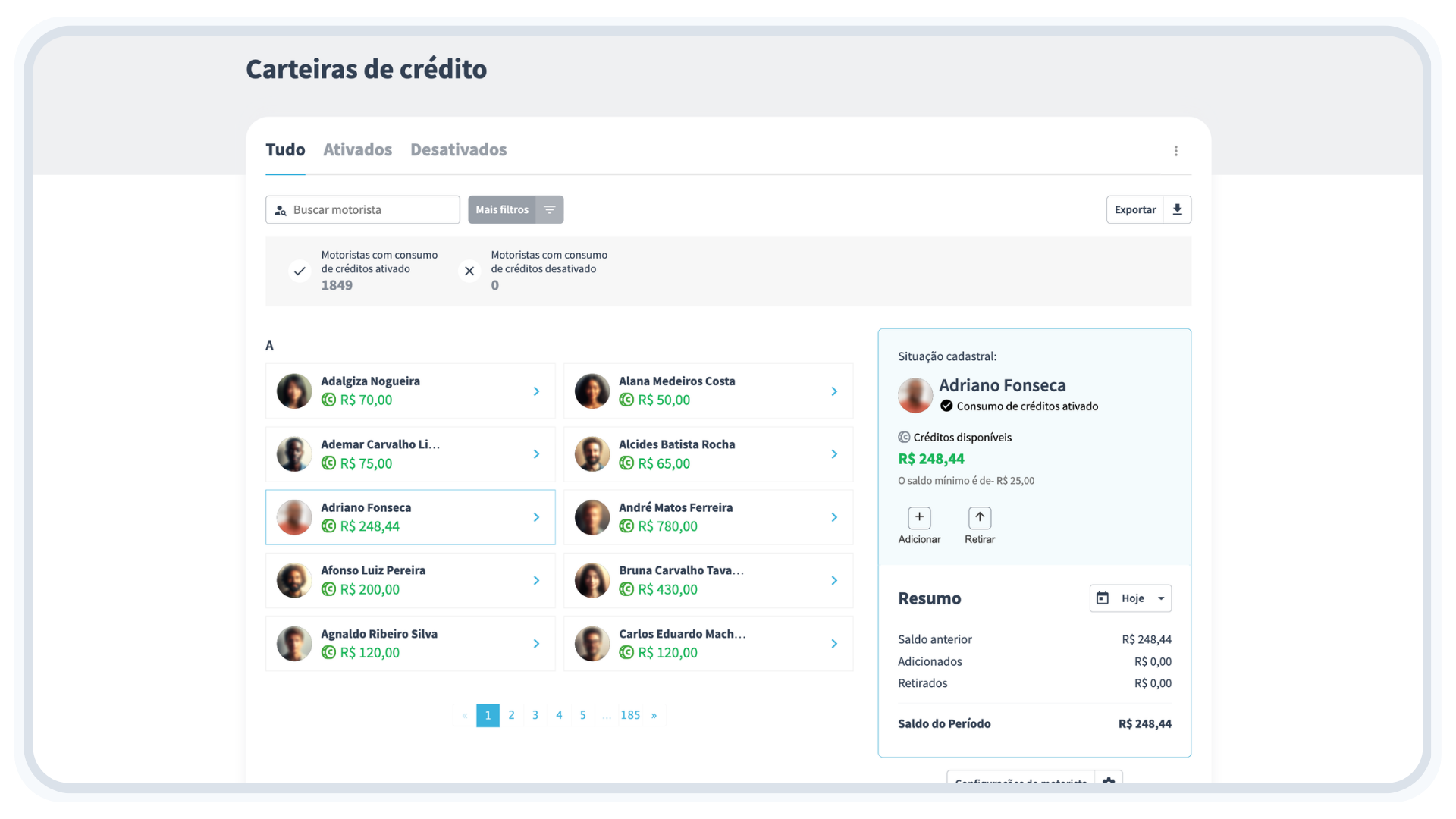 Finanças transparentes e organizadas